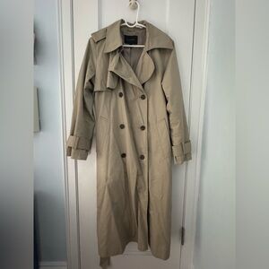 Banana Republic Cotton Twill Trench